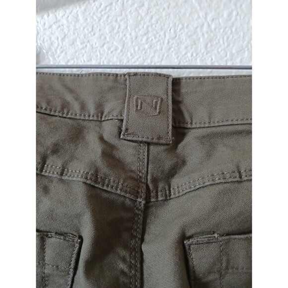 Noble Outfitters Pants Womens 10 Brown Cargo Workwear Utility Outdoor Durable - Picture 8 of 16